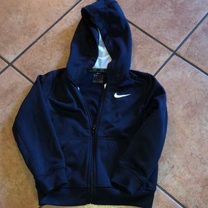 Boys 3T Nike Dri-fit zipper hoodie